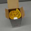 Throw Pillow Covers Mustard Yellow Set of 2 18x18 Inch Fall Pillow Covers, Soft Velvet Farmhouse Neutral Decorative Pillowcases for Couch Sofa Bed, Home Boho Decor, Modern Cushion Covers