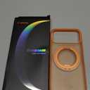 TORRAS 360 Magnetic Stand for iPhone 17 Pro Max Case, [Fit for MagSafe] [4X Military-Grade Protection] Slim Case for iPhone 17 Pro Max 6.9", Translucent Cosmic Orange, Ostand O3 Fitness Series