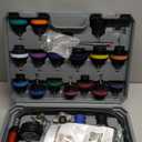 WNZ 15PC Coolant Pressure Tester Kit, Radiator Cooling System Pressure Tester Kit, Radiator Pressure Tester Kit