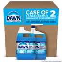 Dawn Professional Manual Pot and Pan Detergent, Dish Soap, Liquid Concentrate, 1 Gallon (Case of 2) with 1 Pump