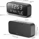 Clock Camera Nanny Cam with 1080P HD Video, AI Motion Detection, Night Vision, Dual-Band 2.4/5GHz WiFi, Bluetooth Setup, Local & Cloud Storage, Indoor Security Camera for Home & Office
