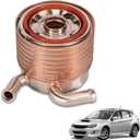 21311AA120 Engine Oil Cooler Compatible with Subaru Impreza WRX STI Forester Legacy 2006-2021 2.0L 2.5L 21311-AA120