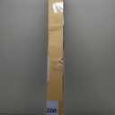 1 Inch Gold Curtain Rods for Windows 72 to 144 Inches (6 to 12 ft), USFOOK Telescoping Single Drapery Rod, Decorative Curtain Rod with Luxury Translucent Finials