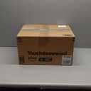 URALFA Pack of 2 Small Bathroom Trash Can with Lid Soft Close, Step Pedal, 5 Liter / 1.3 Gallon Stainless Steel Slim Garbage Can for Bedroom, Diaper Waste Basket with Removable Inner Bucket (Matte Black)