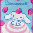 Northwest Cinnamoroll Micro Raschel Throw Blanket, 46" x 60", Strawberry Bun