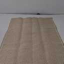 Area Rug 2x3 Ft Washable Rugs for Entryway Braided Non Slip Throw Rugs Door Mat Indoor Outdoor Entrance Small Cotton Woven Carpet for Kitchen Foyer Front Door, Orange/Tan/Brown