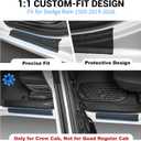 4PCS Door Sill Protectors Compatible with Dodge Ram 1500 2019-2026