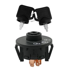 Hoypeyfiy 5 Terminal 3 Position Ignition Switch with 2 Keys, Replacement for Exmark Lazer Z, Next Lazer Z, Quest, Toro Z Master, TimeCutter ZS SS Series, Titan, Replaces 117-2221 137-4100