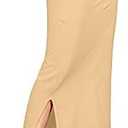 ALYNE Blended Saree Shapewear Petticoat for Women, Women's Blended FullElastic with Drawstring Saree Shapewear (Beige, XL)
