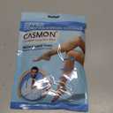 CASMON Zipper Compression Socks for Women & Men, 20-30 mmHg Closed Toe Knee High Support Sock, Medical Zip up Socks for Edema, Varicose Veins, Post-surgery, Swelling, Nurses, Pregnancy (1 Pair)