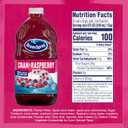 Ocean Spray Cran-Raspberry Cranberry Raspberry Juice Drink, 64 Ounce Bottles (Pack of 8) (EXP 10/18/26)