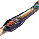Alley Ball Game Electronic Roll & Score Tabletop Arcade, Auto Scoring with Lights & Sound, Pull-Handle Launcher 1-2 Players, Mini Arcade Game for Kids, Small