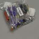 150 Pieces DIY Beadable Pen Kit  50 Plastic Ballpoint Pens with Refills & Bags, Beads Not Included  School Supplies, Office Accessories & Craft Gifts for Students & Teachers (Multicolor)