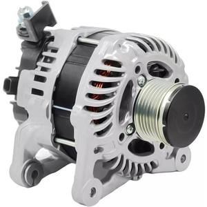 Alternator Replacement 23100-3TA1A Compatible with Nissan Altima 2013-2018 2.5L L4 Gas, 12V 110A 6-Groove Pulley CW Replace 231003TA1B