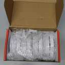 Samstealarm Smoke Detector 4 Pack Fire Alarms 9V Battery Operated Photoelectric Sensor Smoke Alarms Easy to Install with Light Sound Warning, Test Button, 9V Battery Included Fire Safety for Home Hotel, EXP: 2035