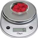 Ozeri Pronto Digital Multifunction Kitchen and Food Scale, All Silver, Compact
