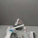 ElecKeys Cordless Vacuum Cleaner, 580W 48KPA 65Mins Vacuum Cleaners for Home, Self-Standing Anti-Tangle Vacuum with LED Display, Rechargeable, Lightweight, Cordless Vacuum for Floors/Pet Hair/Carpets (White)