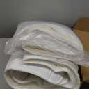 Woolino Premium Australian Wool Duvet Insert Bed Comforter, Mid-Weight Wool Comforter, Organic Cotton Shell, Machine Washable, Crib Size