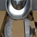 ORSDA Cat Water Fountain Stainless Steel, Automatic Pet Water Fountain, 67oz/2L Drinking Fountain Dog Water Dispenser with Water Level Window for Cats and Small Dogs- 4Pcs Filters (D36)