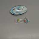 Baby Nail Clippers, FANSIDI Safe Baby Nail Trimmer Baby Nail File Electric with 10 Filing Pads 8 Sandpapers for Newborn Infant Toddler or Adult Toes Fingernails Care - AA Battery Operated (White/Blue)