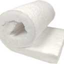 Ceramic Fiber Insulation, 2" Thick x 16" x 48", 2400F Fireproof Insulation Blanket, 3037E