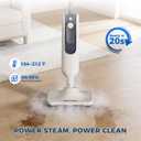 Steam Mop for Hardwood Floors, 11-in-1 Steam Cleaner with Handheld Steamer, 212F Powerful Multi-Surface Cleaning for Tile, Grout, Carpet & Wall, Fast Heat, 22.9FT Cord, Floor Steam Mop