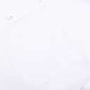 Alimens & Gentle Men's Dress Shirts Long Sleeve Wrinkle-Free Stretch Shirts Solid Formal Button Down Shirt with Pocket (White, M)