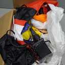 8 FT Christmas Inflatable Decorations Candy Cane with Santa Claus Snowman Penguin Christmas Inflatables with Led Lights for Holiday Yard Decor Xmas Indoor Outdoor Yard Decorations