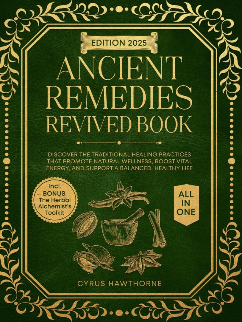 Ancient Remedies Revived Book: Discover the Traditional Healing Practices That Promote Natural Wellness, Boost Vital Energy, and Support a Balanced, Healthy Life (Healing Traditions Library)