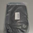 Car Seat Gap Filler with Pockets Leather Car Seat Organizer Automotive Accessories Front Seats Adjustable Gap Filler for Phones Glasses Keys Cards Black