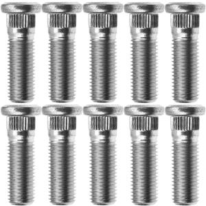 10PCS M12x1.5 Wheel Studs 43mm Lug Bolt Stud Compatible with Honda Accord Civic City CR-V CRX Fit HR-V Insight Element Prelude S2000 Acura Integra CSX CL ILX TL EL MDX TSX