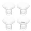 Momcozy 21mm 4Count Flange Insert Compatible with 24mm Flange/Shield of Most Pumps