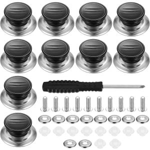 10 PCS Universal Replacement Grips, Suitable for Casserole Glass Pot Lid Knobs