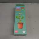 River Mill Rechargeable Dancing Talking Cactus Toy, Interactive Singing Mimicking Cactus Baby Toy, Baby Toys Gifts w/Exclusive English Songs for Babies, Stocking Stuffers for Kids, for Grandkids (Green)