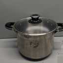 Vivicreate 9 Quart Stainless Steel Stock Pot with Lid Large Induction Cooking Pot for Pasta Soup Boiling Stew with Measurement Marks and Handles