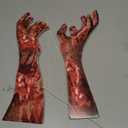 Blosssound 5 Pack Halloween Zombie Hands Yard Signs Scary Lawn Decor