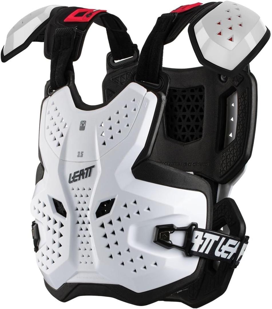 Leatt Chest Protector 6.5 Pro (XX-Large, White)
