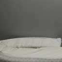 YENING Baby Bed Bumpers for Toddlers Foam Bed Guard Rail for Kids Bed Toddler Bed Bumper for Twin Full Queen King Size Bed Grey, 1-Pack (52")