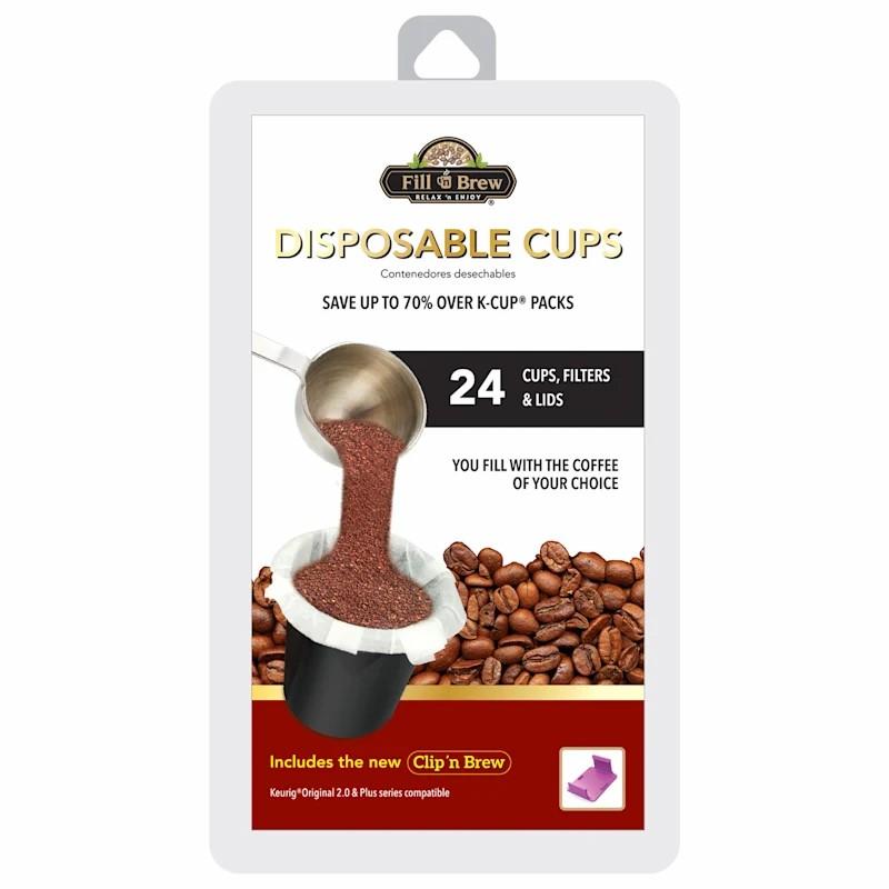 Fill 'n Brew, Disposable Cups - 24 ct