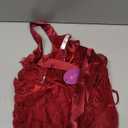 Avidlove Women Sexy Lingerie Set 3 Piece Bra and Panty Sets with Lace Kimono Robe Sleepwear Mesh Nightgown (Medium, Wine Red)