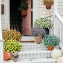 NETAP Outdoor Artificial Flowers UV Resistant, 20 Bundles Fake Realistic Floral Greenery Plants for Outside Porch, Window Boxes, Garden, Yard, Inside Home Table Decor, White