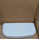 KOHLER K-84537-0 Toilet Tank Lid, 16.83"L x 7.75"W, Works with KOHLER toilet tank models: 404515, 404555, 84537, 8721, 8734, and 978734.