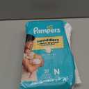 Pampers Baby Diapers  Swaddlers  Size 0, 31 Count, Ultra Absorbent Disposable Newborn Diaper