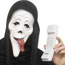 Fun World Ghost Face WASSUP! Mask & Phone Kit