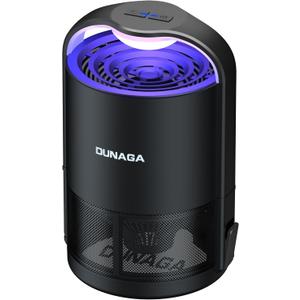 Fly Traps, Fruit Fly Trap Indoor, Gnat Traps, Bug Zapper Indoor,Mosquito Traps with 10 Sticky Glue Boards, Black