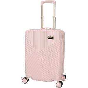 Jessica Simpson Abilene 20" Expandable 8-Wheel Spinner Carry On Luggage Suitcase, Peachy Keen