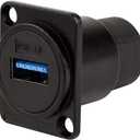 Toronce D R Series USB3.0 Passthrough Panel-Mount Connector (USB3.0)
