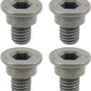 34211161806 4PCS Disc Brake Rotor Set Screws Fit for BMW 2000-2024 1 2 3 4 5 6 7 8 i3 i4 i8 iX M3 M4 M8 X1 X2 X3 X4 X5 X6 X7 XM Z4 & MINI 1.5T 2.0T 1.6T 1.2T 1.6L Replacement # 34111157343