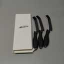 Cleaning Brush - 3 Pcs Hard Bristle Crevice Cleaning Brush, Grout Brush, Scrub Brush Cleaning Supplies, Gap Cleaning Tools for Bathroom Kitchen Toilet Window Track (3, Black)