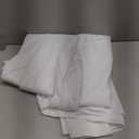 MRJ 70 Inch Round White Tablecloth Stain and Wrinkle Resistant Washable Polyester Table Cloth for Restaurant Hotel Wedding